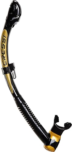 Miniatura 7 de Cressi Esnórquel seco para adultos para buceo, esnórquel con protector seco y válvula de purga - Itaca Ultra Dry Made in Italy