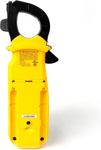 Miniatura 2 de UEi DL369 - Pinza amperimétrica digital HVAC de rango automático de 4000 conteos, voltímetro de CA, amperímetro de CA, mide corriente de CA, voltaje