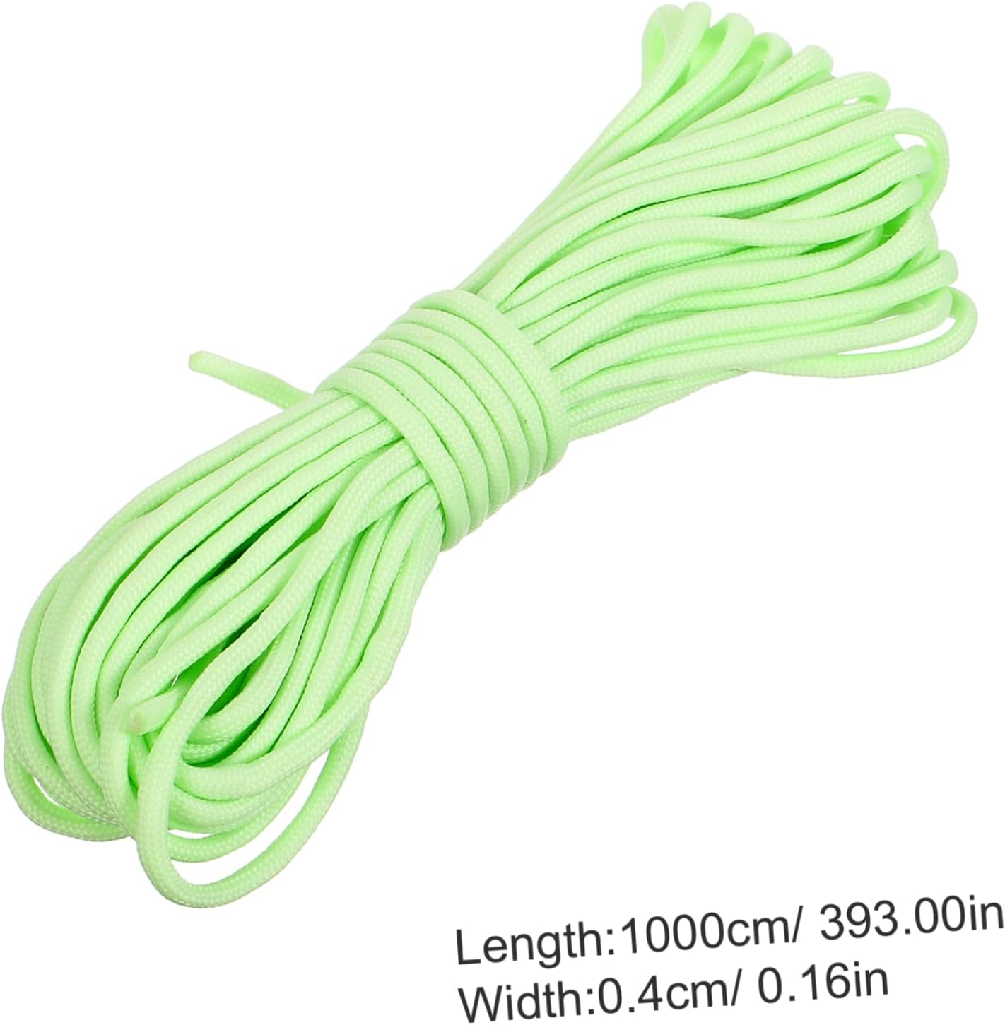 Halloween Outdoor Glow in Dark Paracord Rope, 10m Nylon Bundle image 2