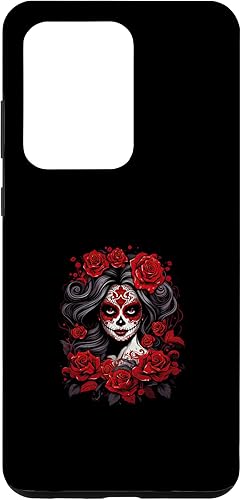 Galaxy S20 Ultra Floral Mexicana Beauty Day of the Dead Dia De Muertos Funda Mujer