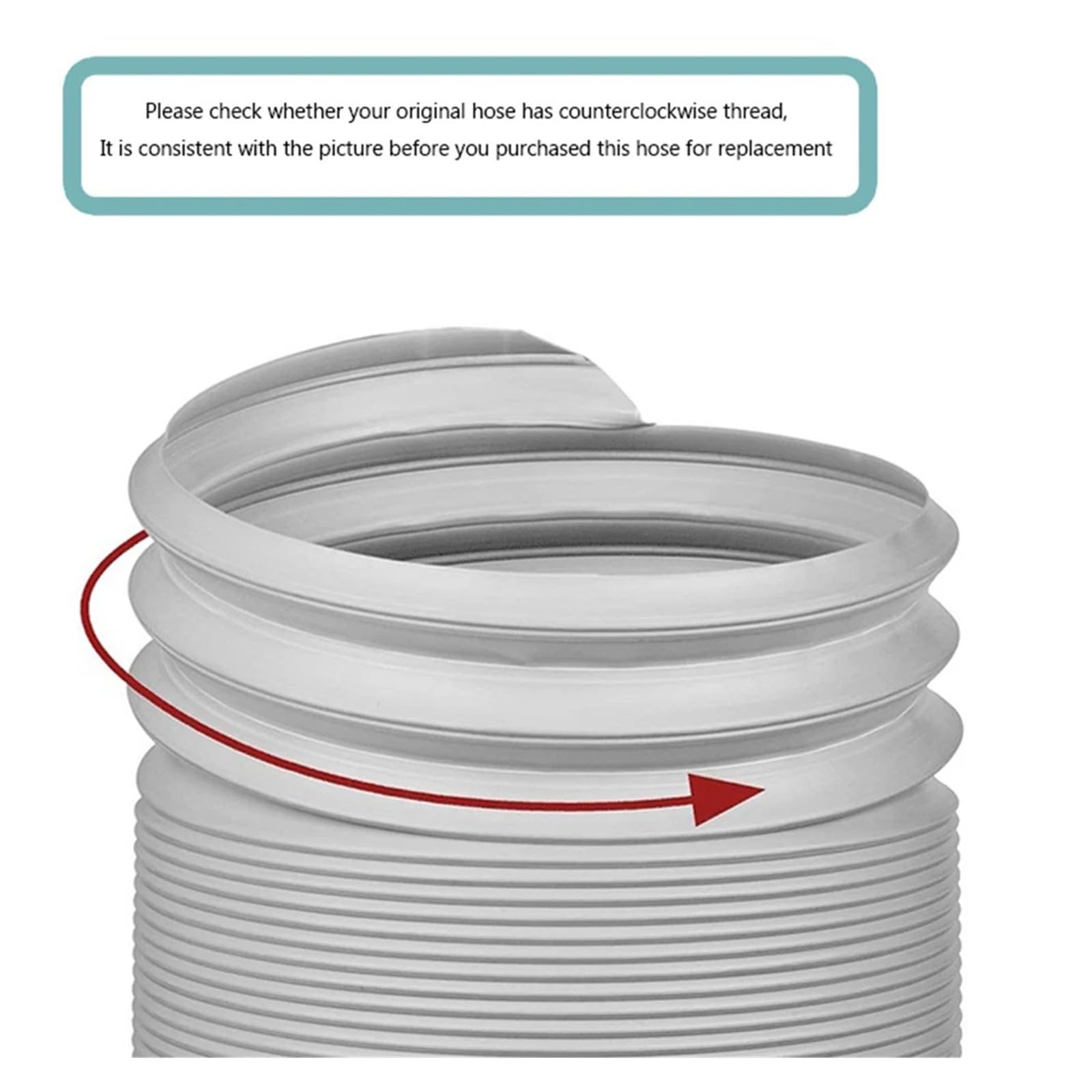 Accesorios De Tubo De Extensión De Conducto Universal, Manguera De Escape Flexible for Aire Acondicionado, Tubo De Ventilador, Aire Acondicionado(130mmx2m)
