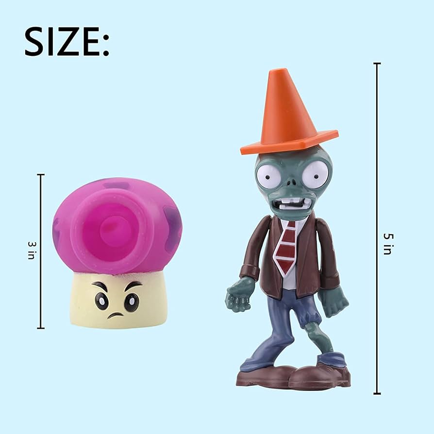 Amazon.com: Maikerry 5 PCS PVZ 2 Series Toys Doll Characters Soft Vinyl  Hard Plastic can Launch Figures,Great Gifts for Kids and Fans,Birthday and  Christmas Party : Toys & Games