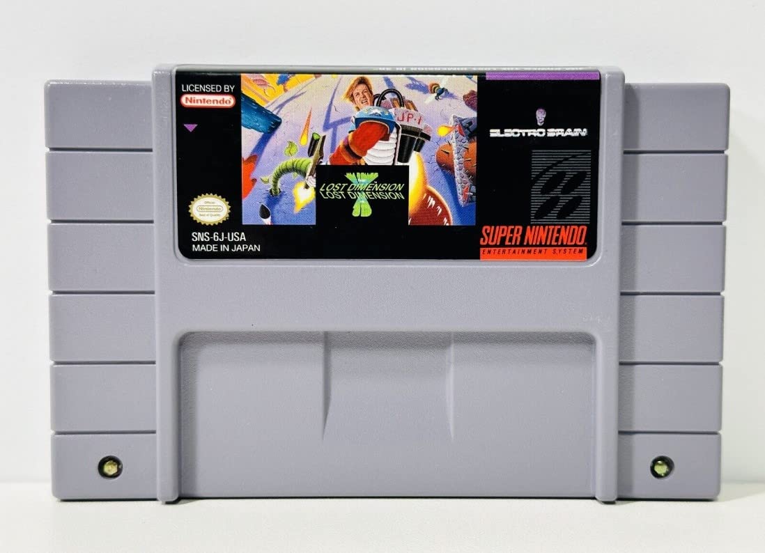 Jim Power: The Lost Dimension in 3D - Nintendo Super NES (Renewed)