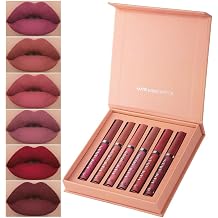The Everlasting Liquid Lipstick Matte Set Of 6, Everlasting Liquid Lipstick Matte Moisturizing Lip Gloss Kit Color B