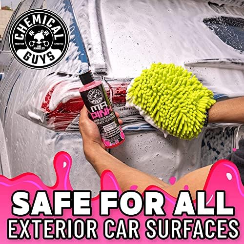 Chemical Guys Mr. Pink Foaming Car Wash Soap (Works with Foam Cannons, Foam Guns or Bucket Washes) Safe for Cars, Trucks, Motorcycles, RVs & More, 3.79 L, Candy Scent — view 4