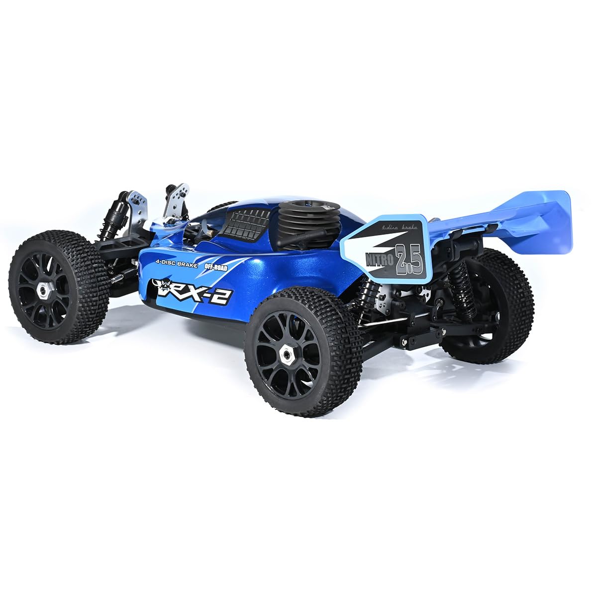 Skala 1/8 4WD RC Off-Road, 2,4 G, 4WD 70 km/h, RC Off-Road Truck model z silnikiem nitro SH.21, All Terrain Crawler Toy (wersja RTF)