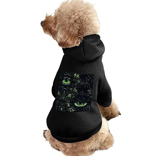 Green Eye Mandala Dog Hoodie Cats Sweatshirts Pet Clothing Pullover