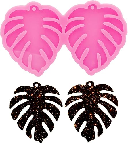 Moldes de silicona para llavero de resina de palmera súper brillante, molde para aretes, para manualidades de resina epoxi, molde hecho a mano, disponible en Yaxa Costa Rica