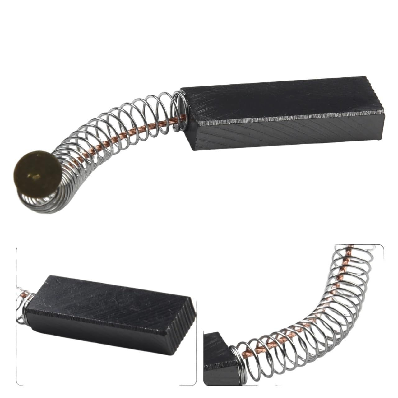 2 szt. 30 mm x 11 mm x 6 mm szczotki węglowe część naprawcza elektryczna wymiana silnika myjącego szczotka węglowa