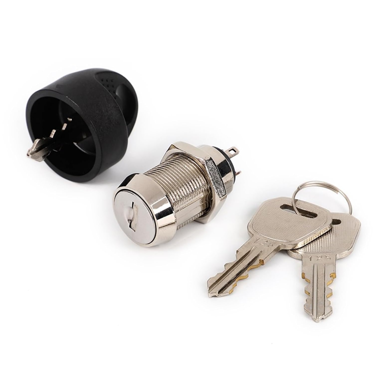 JK207 Key Switch Lock Lock Electric Master Ignition Key Switch 1Pcs