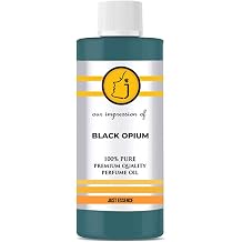 Just Essence Black Oh-Pee-Uhm Fragrance Perfume Oil | Premium Quality Concentrated Fragrance | Pure Perfume & Cologne Oil for Personal Body Use | 2 Fl Oz