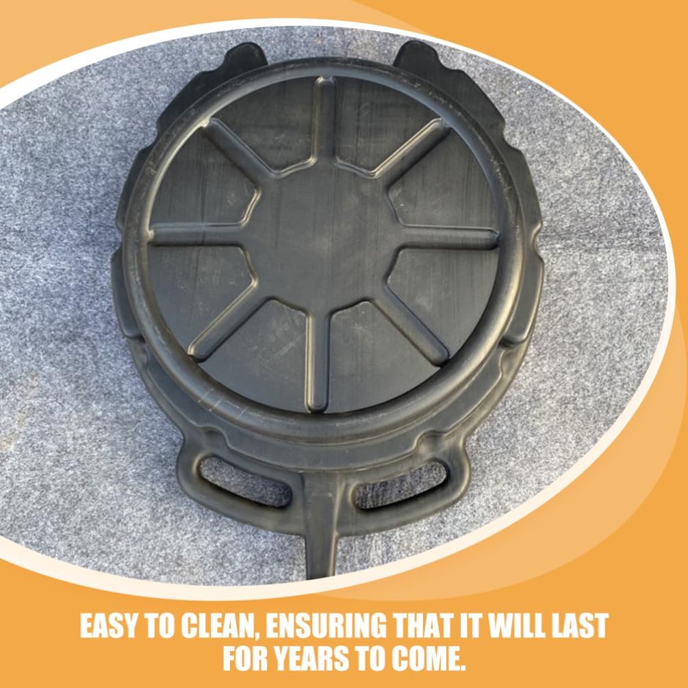 OUNONA Automotive Accessory Oil Drain Pan 8l Sturdy Pe Multi-use Tool Tray for Car Maintenance DIY