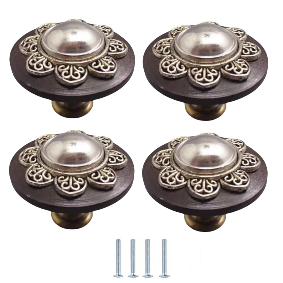 Schubladengriffe, Schrank- und Schubladengriffe, 4 Stück(Silver)