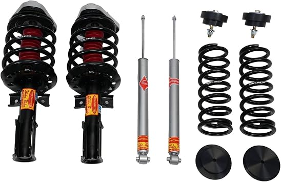 Strutmasters 4 Wheel Air Suspension Conversion Kit compatible w/Mercedes-Benz E400 4MATIC Sedan 2015-2016 ME44F