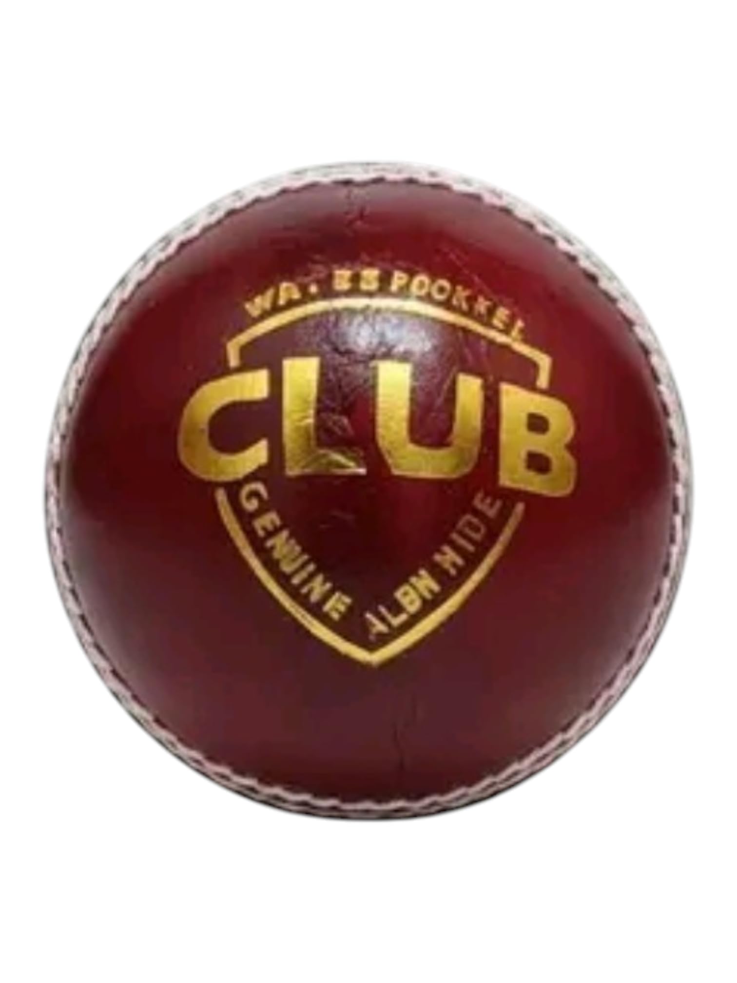 Premium Leather Cricket Ball – Club Grade, Genuine Alum Tanned Hide, Hand-Stitched Seam-picture-25
