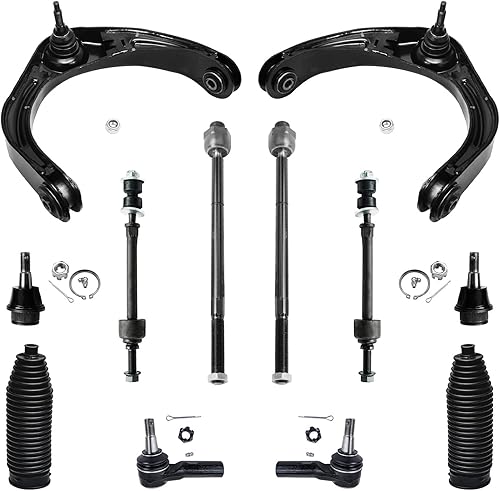 Miniatura 88 de Detroit Axle - Kit de suspensión delantera FWD de 12 piezas para Toyota Matrix Pontiac Vibe 2003 2004 2005 2006 2007 2008, 2 brazos de control