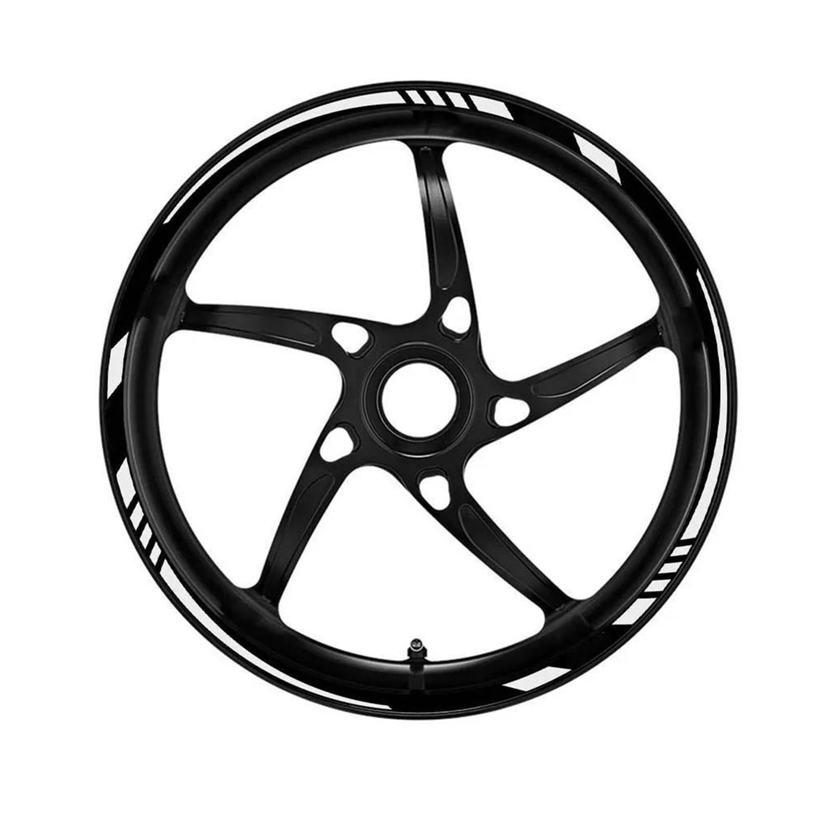Felgen Aufkleber Felgenaufkleber Für Benelli Stels600 RK6 TRK502 TRK 502: Reflektierende, Wasserfeste Felgenstreifen Und Nabenaufkleber Motorrad Dekor Felgenaufkleber(Farbe 7)