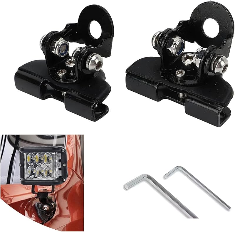Suporte para Barra de Luz LED ijuicy com Ajuste para Capô – 2 unidades