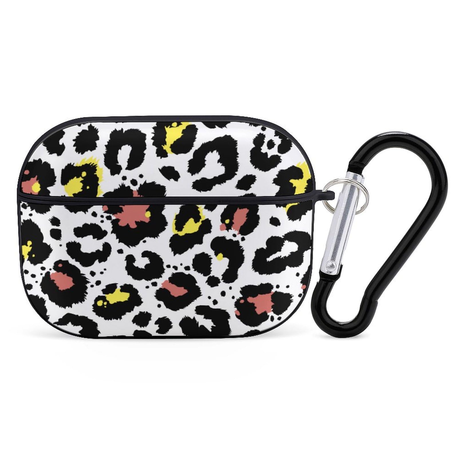 AirPods Pro 本体 ホワイト ヒョウ柄ケース付き Amazon | ヒョウ柄 豹柄 AirPods Pro2 ケース 2022年9月発売 シロ