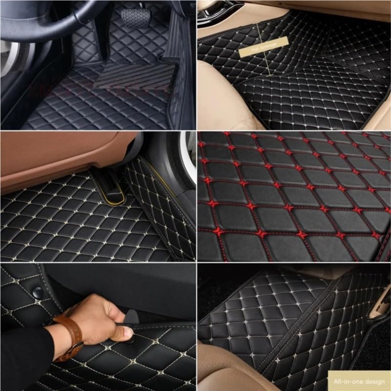 Tapis de coffre convient pour Genesis G80 2021-2024 doublure rouge