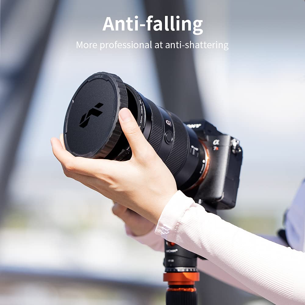 K&F CONCEPT Coperchio di Gomma per 82mm Filtros VND di K&F CONCEPT