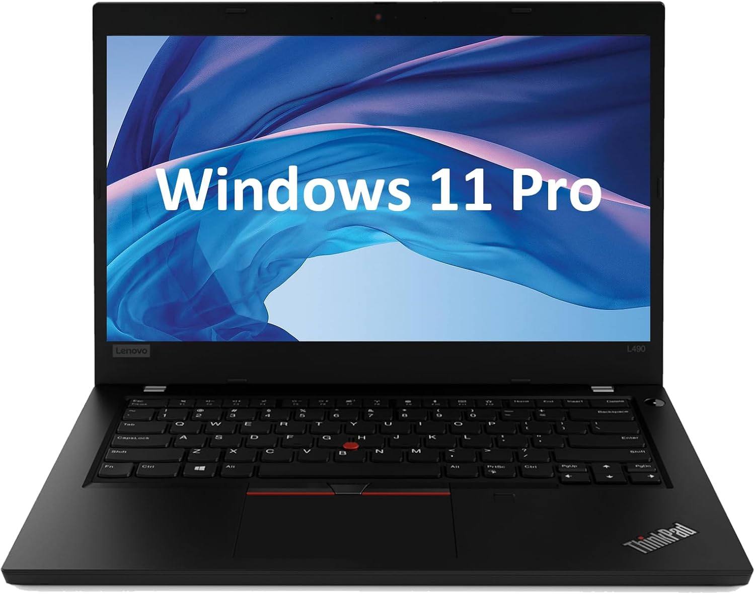 Lenovo ThinkPad Laptop L490 Computer Win11 Pro, 14in FHD(1920x1080) Laptop L490, Core i5-8th, 16GB RAM, 512GB SSD (Renewed)