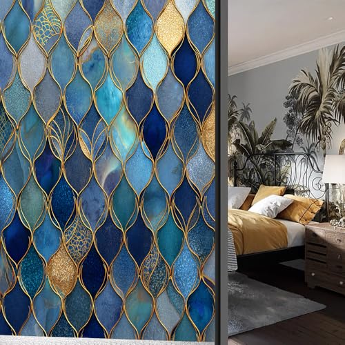 Vinilo Decorativo de Vidrio Modern Fish Scale 70x120 cm miniatura 6