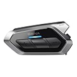 50R 3-Button Motorcycle Bluetooth Headset w/Sound by Harman Kardon Integrated Mesh Intercom System Premium Microphone & Speakers