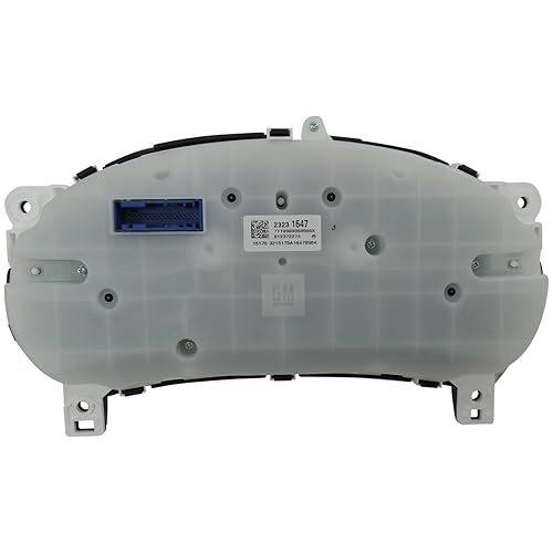 Miniatura 4 de 23231647 Instrumento Clúster Velocímetro Azul Dial Trim MPH 2015 Chevy Colorado