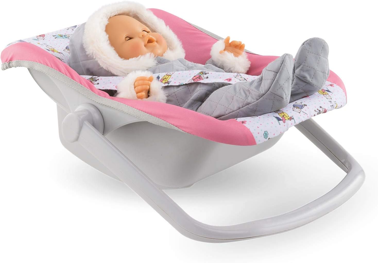 Mon Grand Poupon Corolle Porte Poupon Pour Poupons 36 42 Cm Amazon Fr Jeux Et Jouets