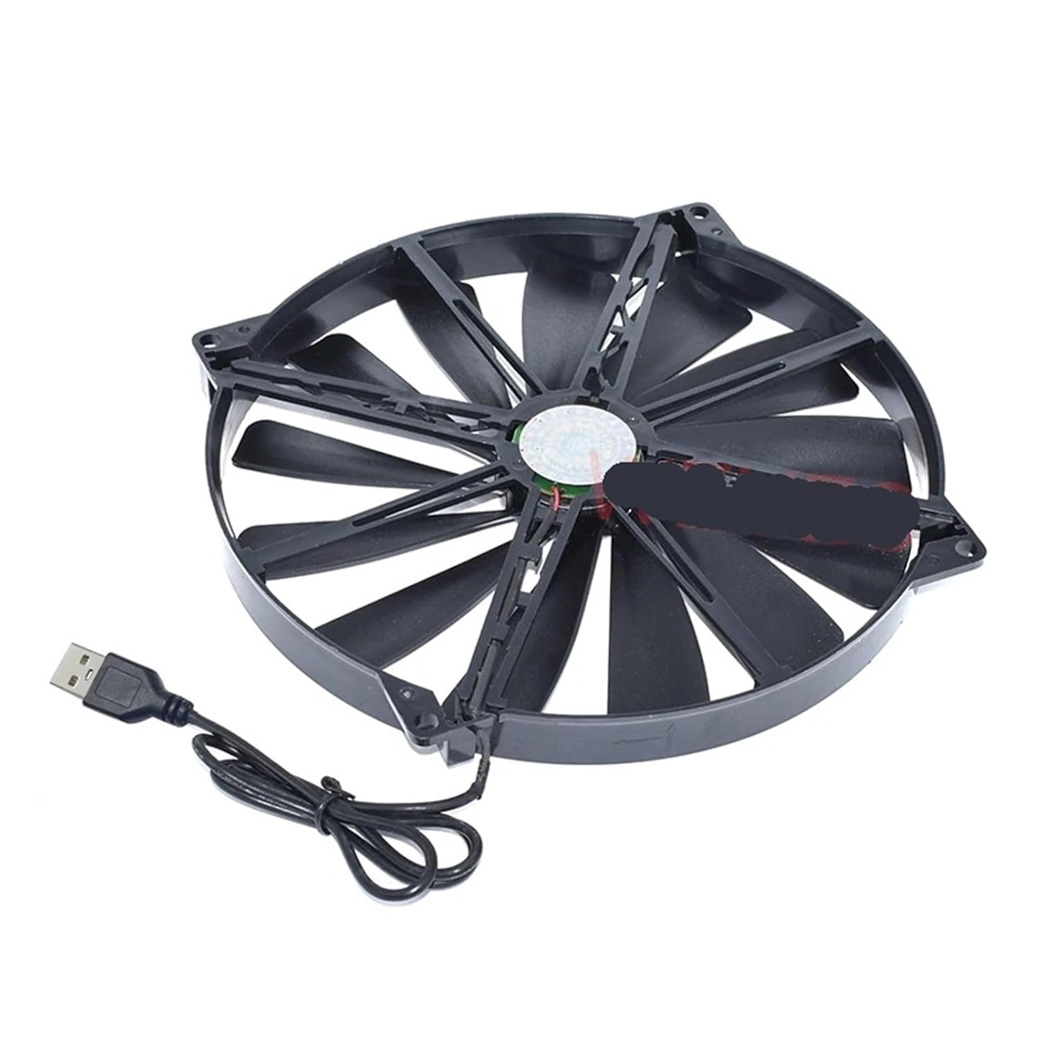 A20020-07CA-2JN-F1 DF2002005SELN DC5V 0.30A 20cm 200 * 200 * 20MM USB Cooling Fan NO RGB
