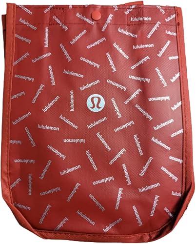 Miniatura 3 de LULULEMON NUEVA COMPRA ALMUERZO GIMNASIO BOLSA DE YOGA DANZA TENIS GOLF GYM PLAYA SKATE, Rojo/Blanco