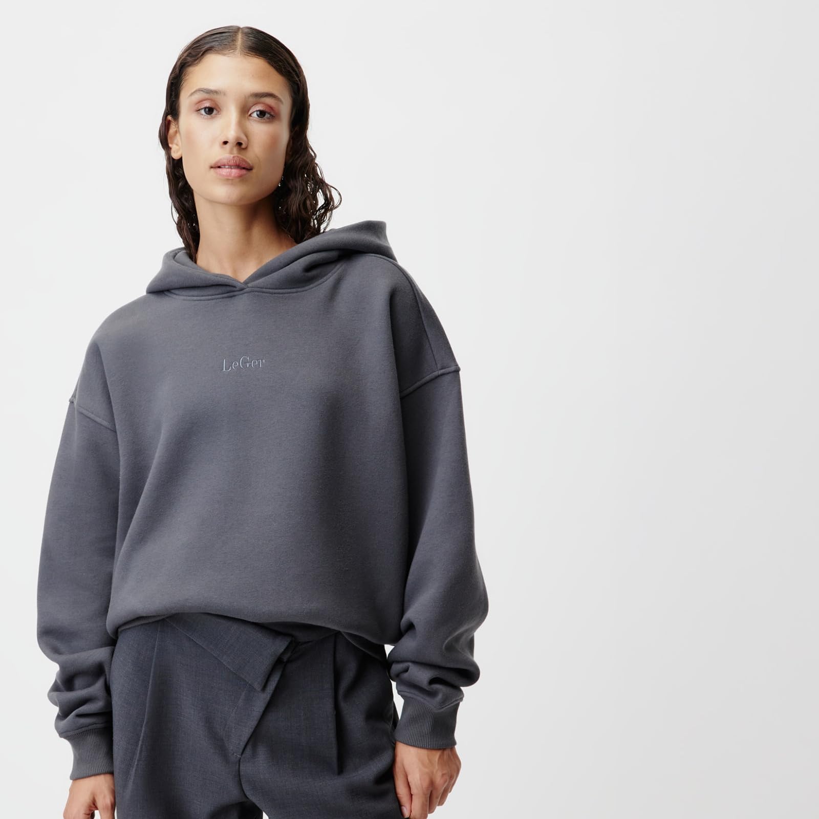 Leger by Lena Gercke Abby Hoodie Pullover Donna (Pacco da 1)