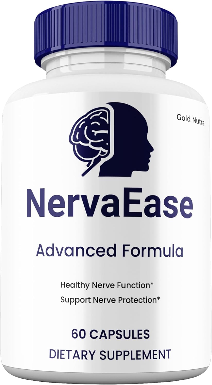 NervaEase Capsules, Official NervaEasy 1 Month Supply per Bottle (1)
