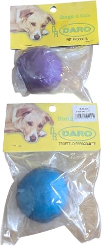 Solid Pet Ball, Small, Blue/Purple, for Pets