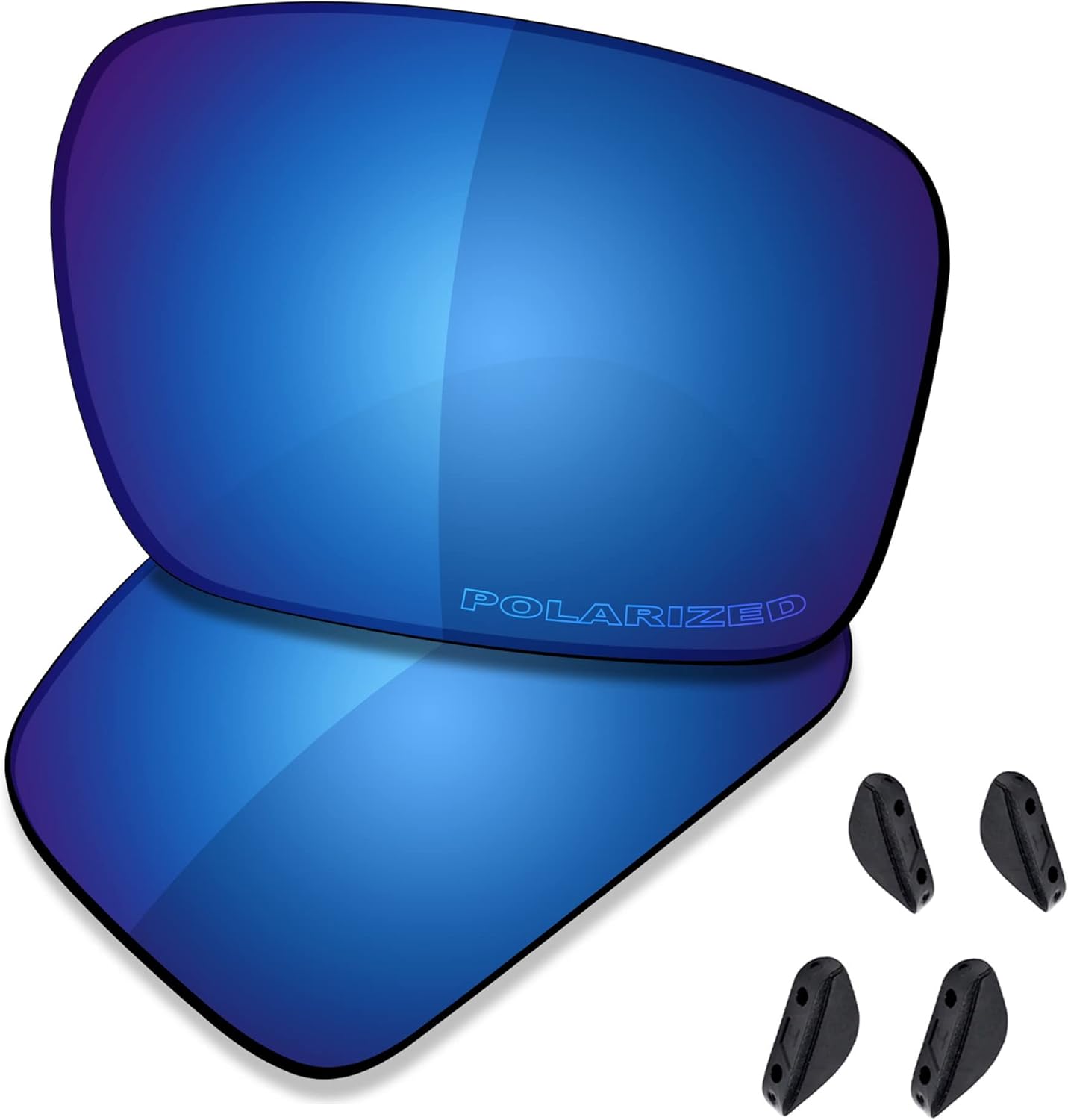 SAUCER Premium Replacement Lenses & Rubber Kits for Oakley Triggerman OO9266 Sunglasses