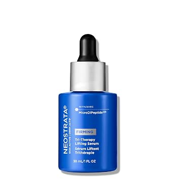 NEOSTRATA Tri-Therapy Lifting Serum, New & Improved Formula, 3D Volumizer, Lifting and Firming Antiaging Serum with Hyaluronic Acid Oil-Free Fragrance-Free, 1 fl. oz.