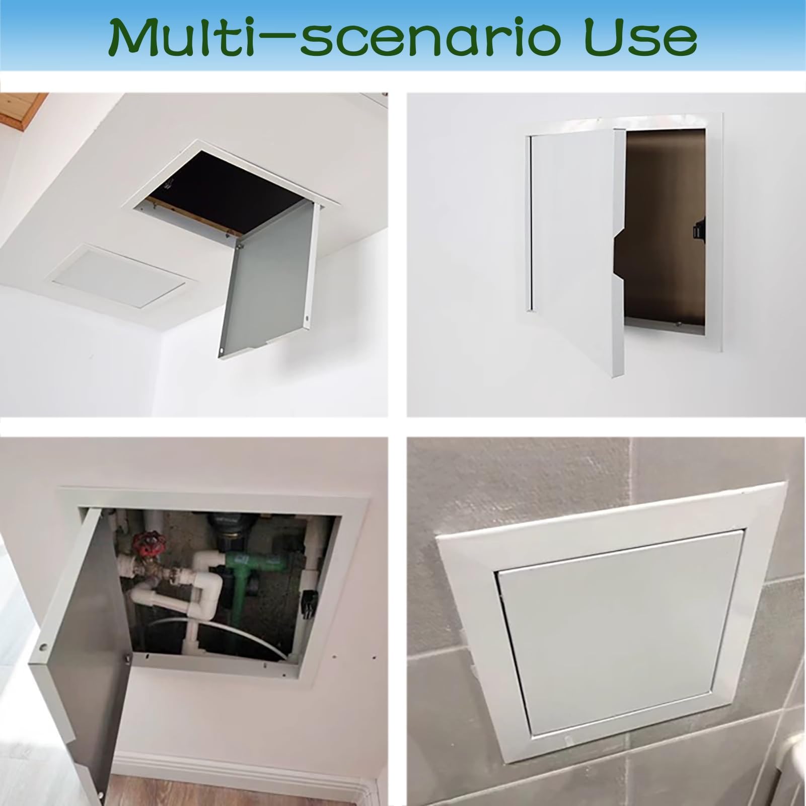 Malowana osłona panelu ściennego do łazienek i układów wydechowych 15 cm x 45 cm panel serwisowy do instalacji wodno-kanalizacyjnych i dostępu elektrycznego w budynkach mieszkalnych