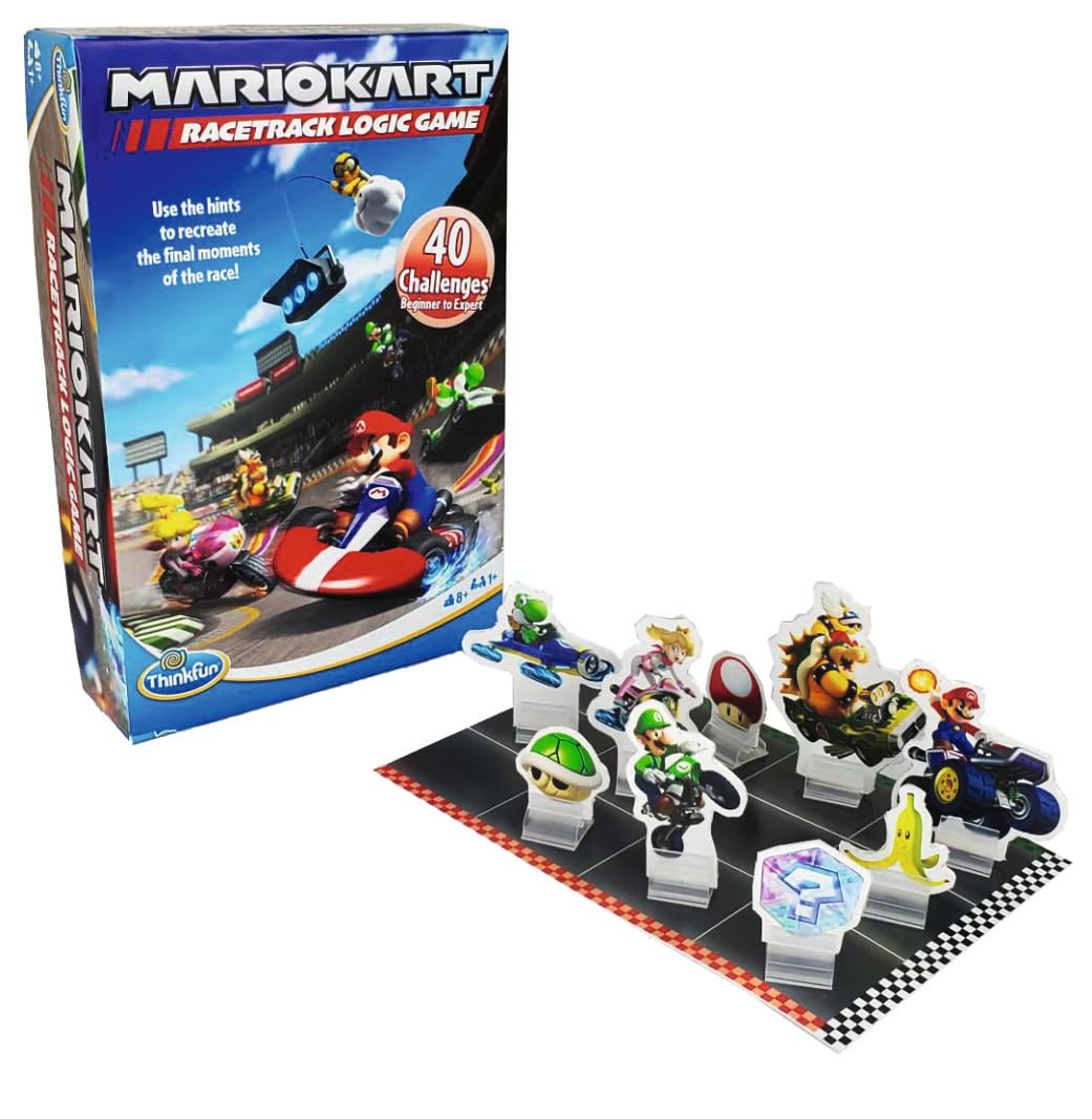 Thinkfun - Mario Kart Race, Gioco Di Logica, Età 8+ Anni - 4