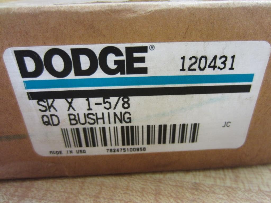 BALDOR DODGE 120431 (SK X 1-5/8-KW), Bushing, W/Keyway, 1-5/8 INCH BORE, Quick Disconnect