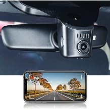 Fitcamx 4K Dash Cam for Audi A4 A6 Allroad A3 A5 A6 Q5 A8 S8 A7 S5 Q3 S3 S7Model B, OEM Factory Look, Ultra HD 2160P Video Quality, WiFi & APP, Parking Sensor, Loop Recording, Black with 64GB Card