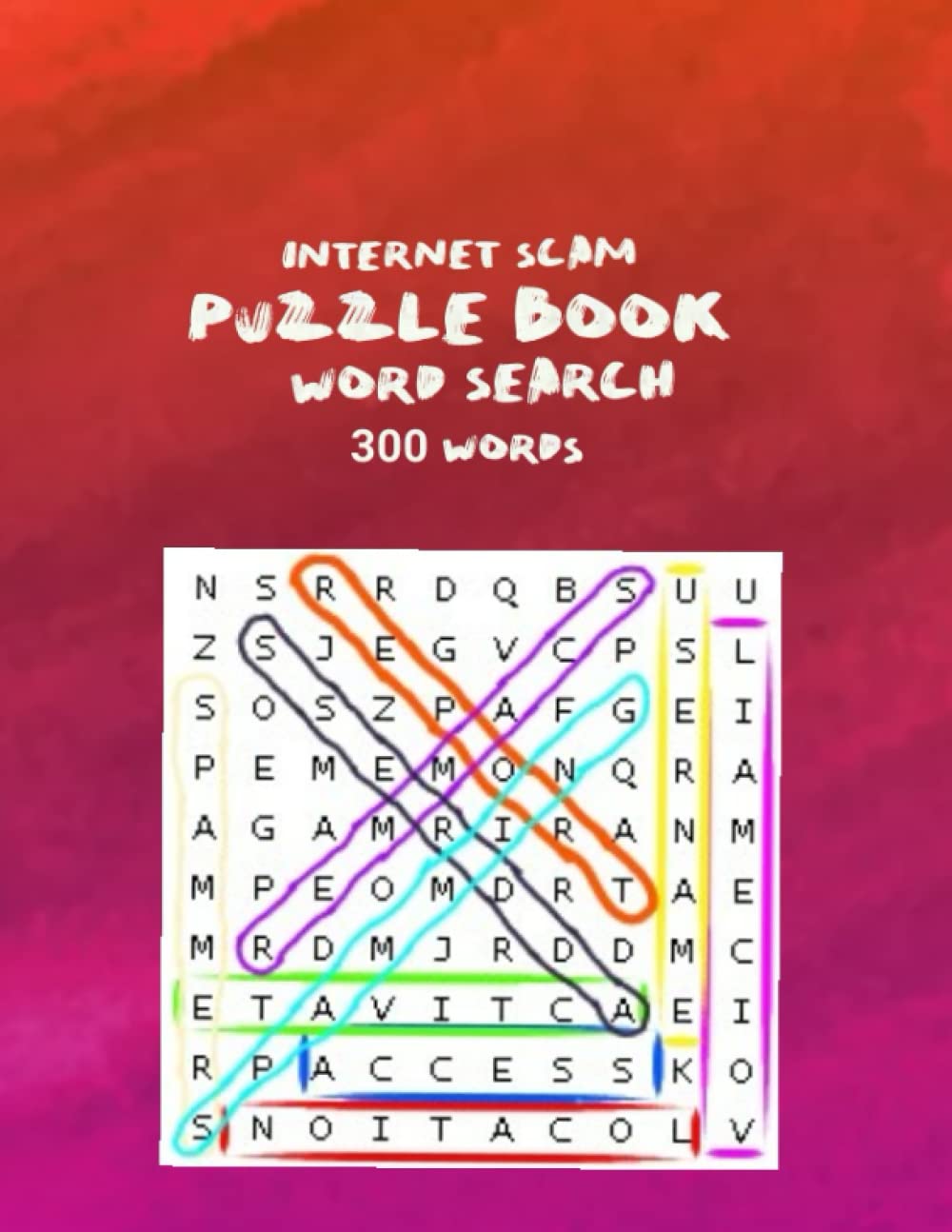 INTERNET SCAM PUZZLE BOOK FOR ADULTS: Internet scam puzzle Book for adults