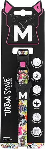 M-Pets Urban Style Graffiti Boyun Tasması (S)