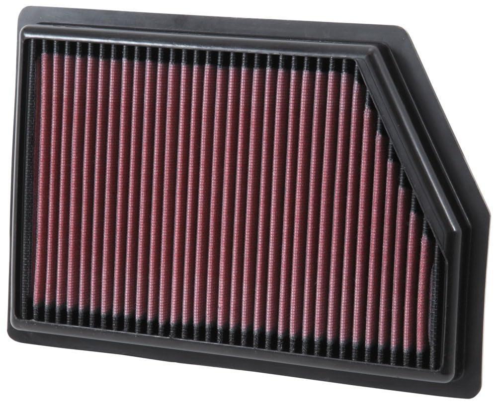 K&N 33-5009 Filtre à Air du Moteur: Haute Performance, Premium, Lavable, Filtre de Remplacement, Plus de Pouvoir, 2014-2018 (Cherokee)