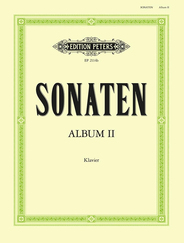 SONATEN ALBUM 2 PIANO      Sheet music – January 1, 2000