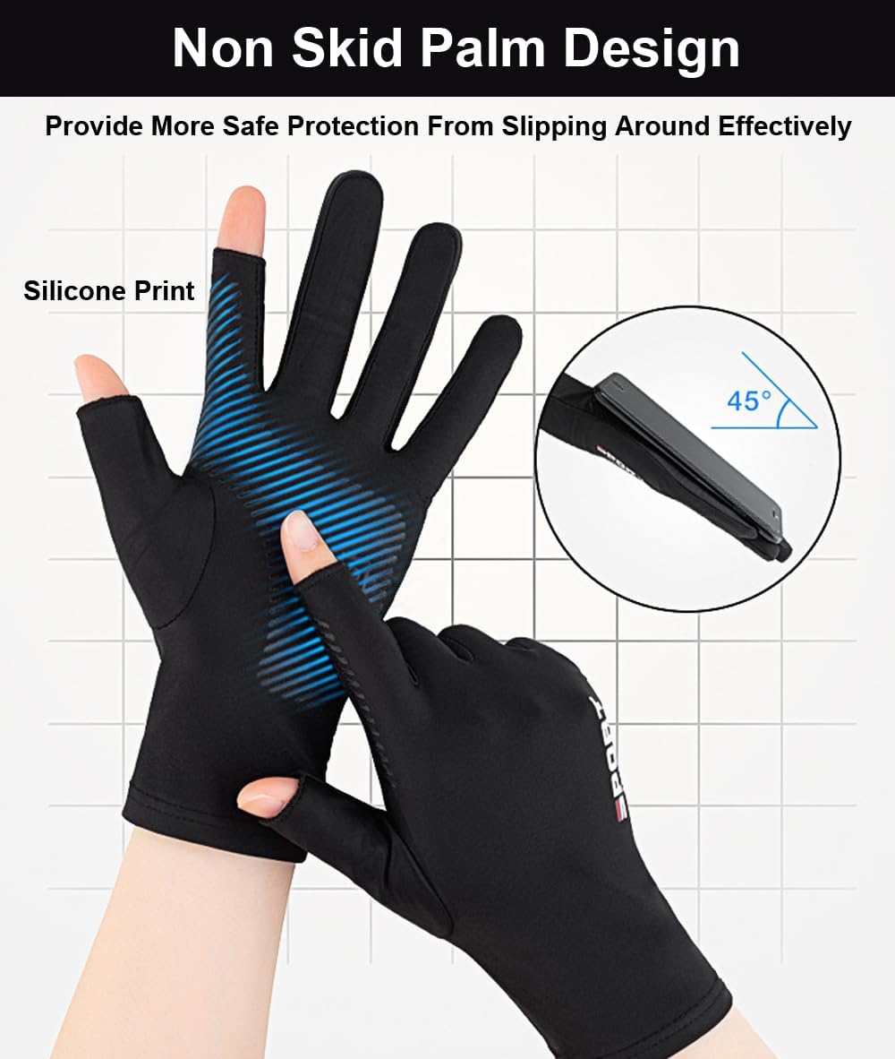 Finrl UV Protect Gloves - Driving, Sailing, Kayak &