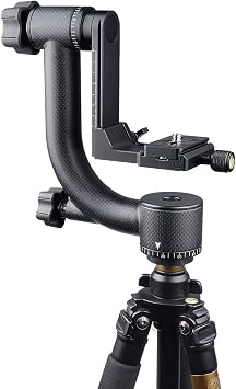 YLU A19 Carbon Fiber DSLR Camera Gimbal Tripod Head