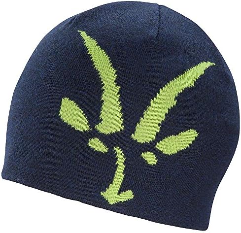 Ibex Knit Logo Beanie - Men's Midnight 