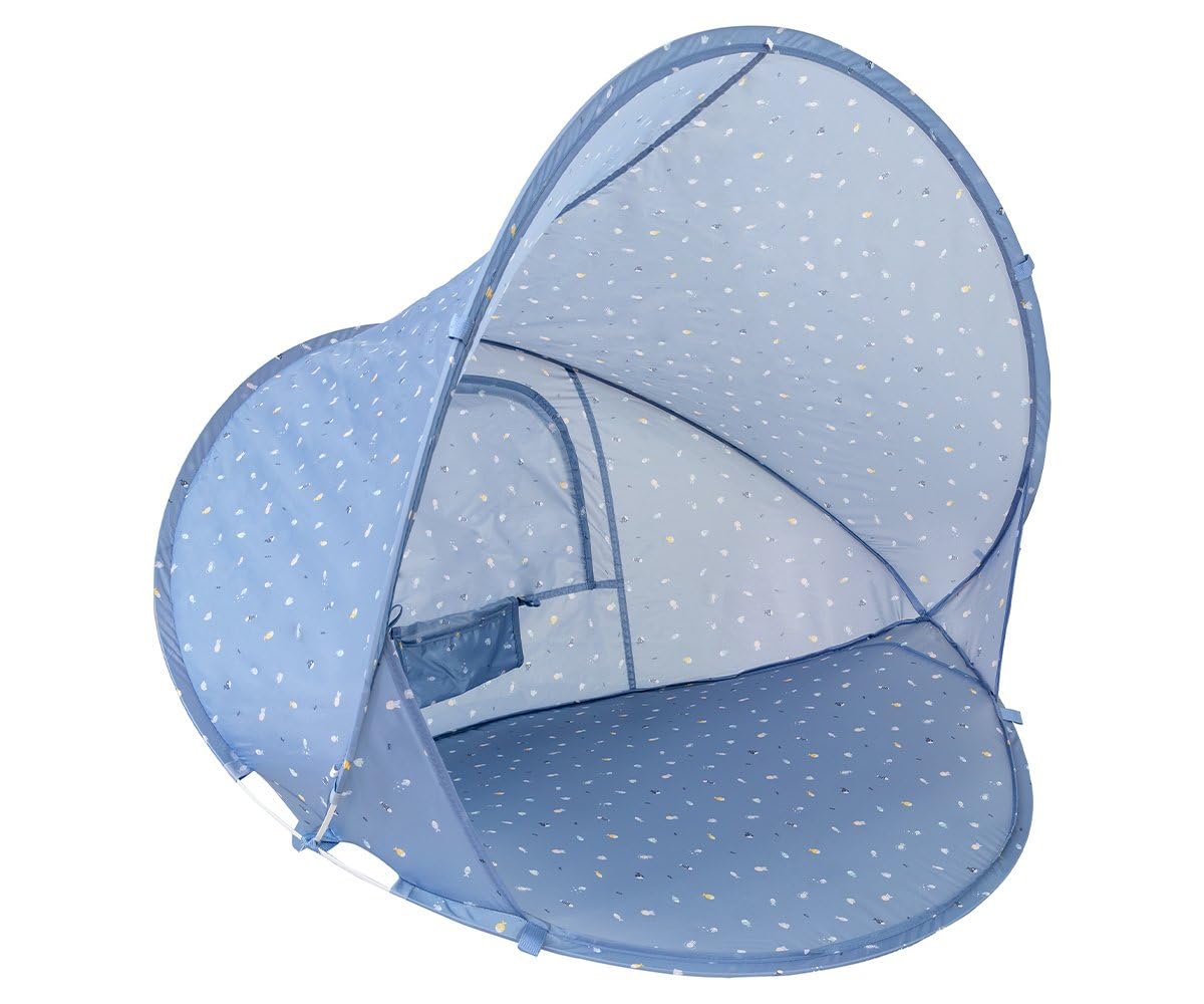 Namiot plażowy i ogrodowy dla niemowląt i dzieci | Ochrona przeciwsłoneczna Ochrona przeciwsłoneczna UPF 50+ | Pop Up parasol łatwy w instalacji i transporcie | Ryby