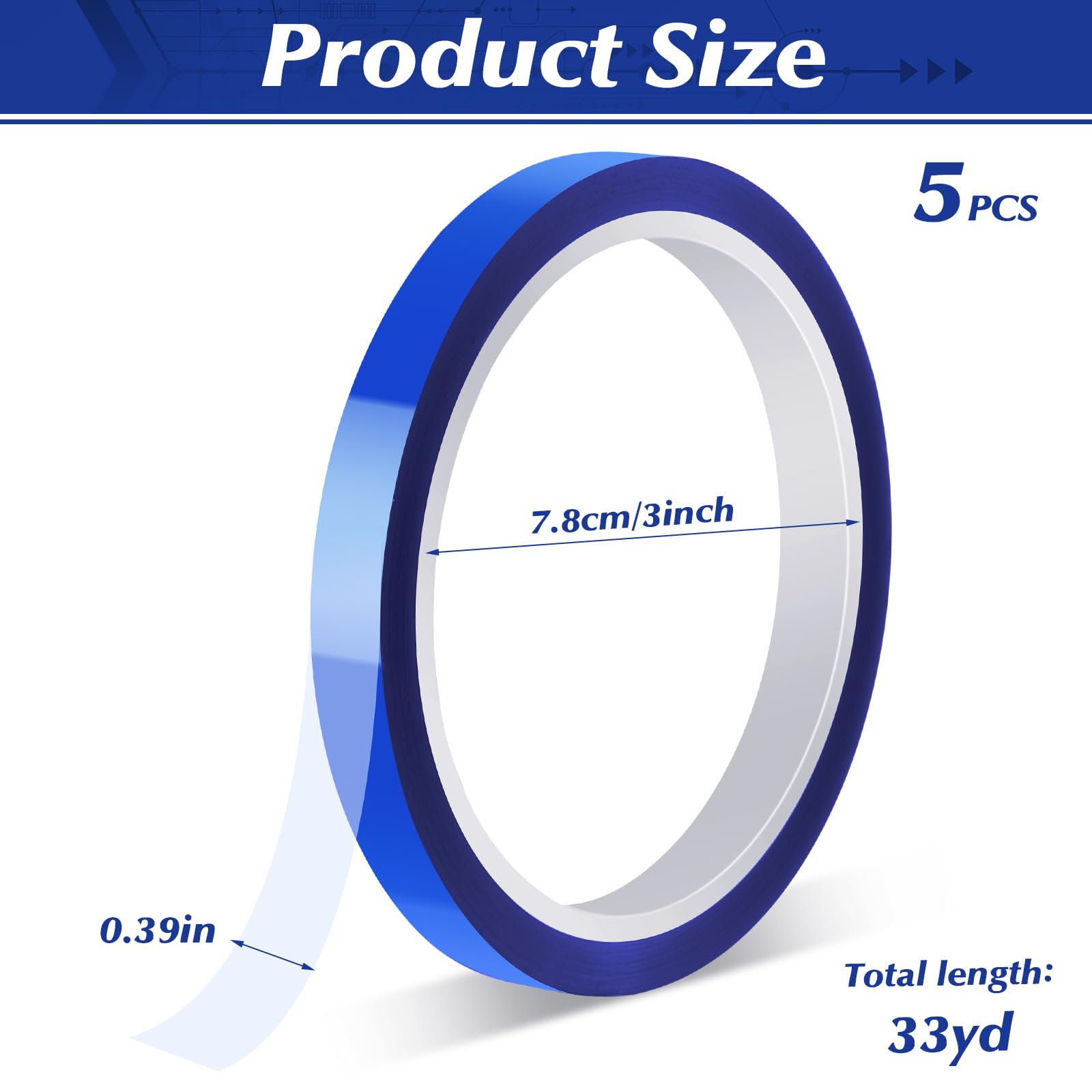 Fyguard 5 Rolls Heat Tape Sublimation - Image 2